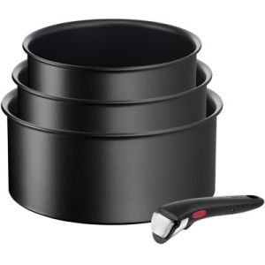 Image : Casserole TEFAL Ingenio Eco Resist 2 casseroles+poignee