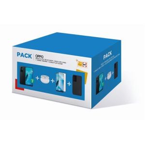 Image : Pack Oppo Reno 8 Lite + Ecouteur + Verre Trempe et Coque