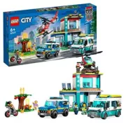LEGO 60371 City Le QG des Vehicules d'Urgence