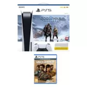 Pack Console Sony PS5 Standard God of War Ragnarok + Uncharted Legacy of Thieves Collection