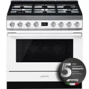 Piano de cuisson Smeg PORTOFINO MIXTE BLANC - CPF9GPWH