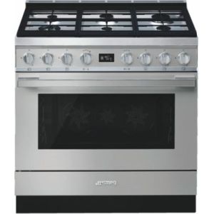 Image : Piano de cuisson mixte SMEG CPF9GPX