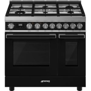 Image : Piano de cuisson gaz SMEG CPF92GMBL