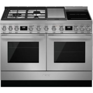 Image : Piano de cuisson mixte SMEG CPF120IGMPX