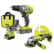 Duo Perceuse et Meuleuse R18DDAG-220S RYOBI promo et prix