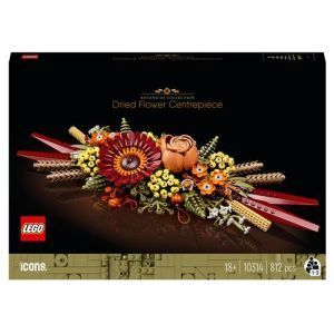 Image : LEGO Icons 10314 Le Centre de Table Fleurs Sechees