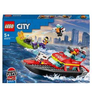 LEGO City 60373 Le bateau de sauvetage des pompiers