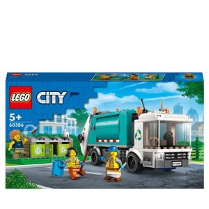 Image : LEGO City 60386 Le camion de recyclage