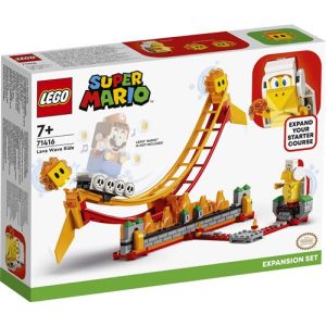 Image : LEGO Super Mario 71416 Ensemble d'extension Le manege de la vague de lave