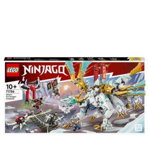 Image : LEGO Ninjago 71786 La creature Dragon de glace de Zane