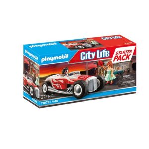 Image : Playmobil City Life 71078 Voiture vintage couple