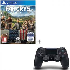 Image : Far Cry 5 + Manette PS4 DualShock 4 Noire