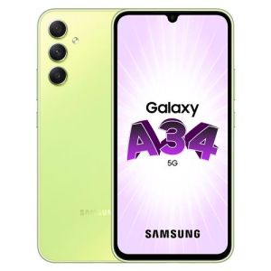 Image : Samsung Galaxy A34 5G 128 Go Vert SM-A346BLGAEUB