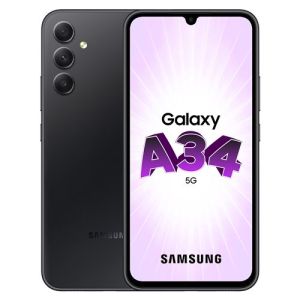 Image : Samsung Galaxy A34 5G 128 Go Noir SM-A346BZKAEUB