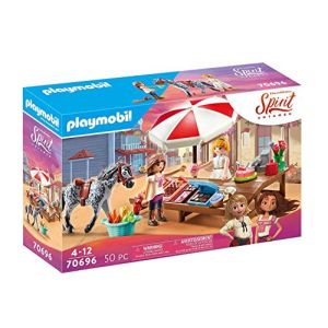 Image : Playmobil DreamWorks Spirit Untamed Etal de friandises de Miradero 70696