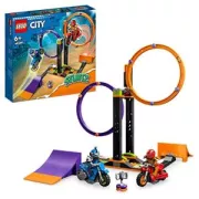 LEGO 60360 City Stuntz Le Defi de Cascade : Les Cercles Rotatifs