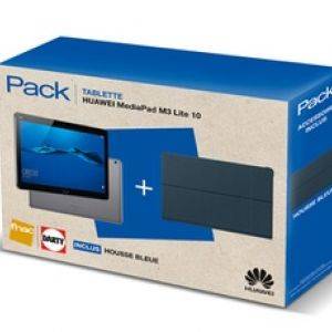 Image : MediaPad M3 Lite 10 + Cover bleue