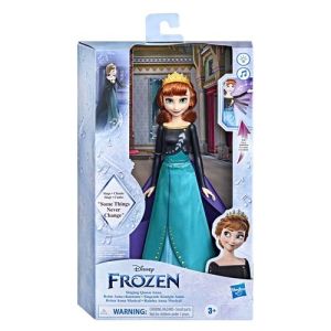 Image : Poupee Disney La Reine des Neiges Reine Anna chantante