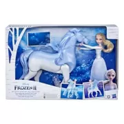 Poupee Disney Frozen Elsa et Nokk Interactif Bleu La Reine des Neiges 2