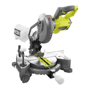 Image : Scie a onglet sans fil RYOBI ONE+ EMS190DC 18V
