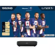 Videoprojecteur home cinema HISENSE 100L9HD Laser TV + ecran