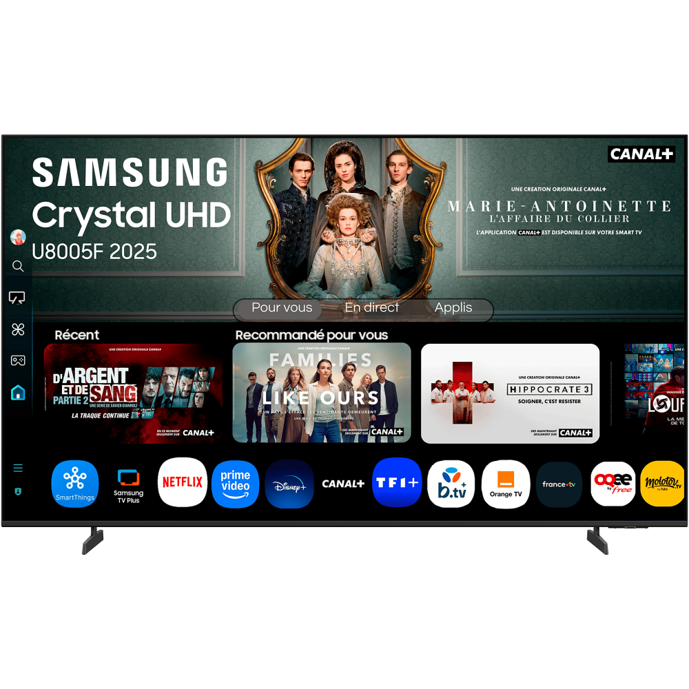 Prix Crystal UHD U8005F