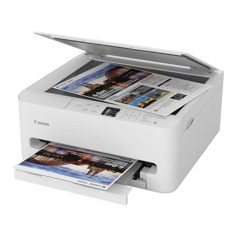 Image : Canon Pixma TS6550i Blanc - Imprimante multifonctions