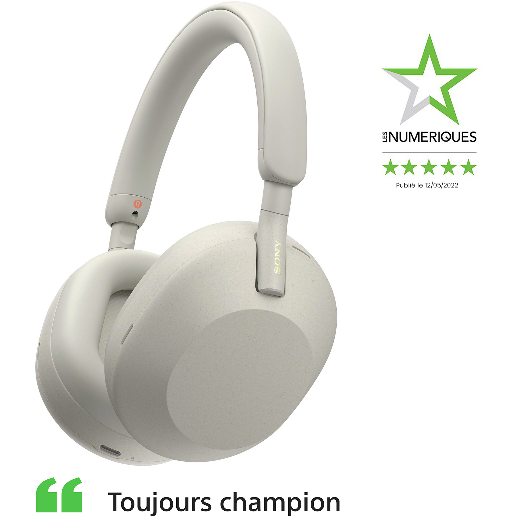 Image : Casque SONY WH-1000XM5 Argent