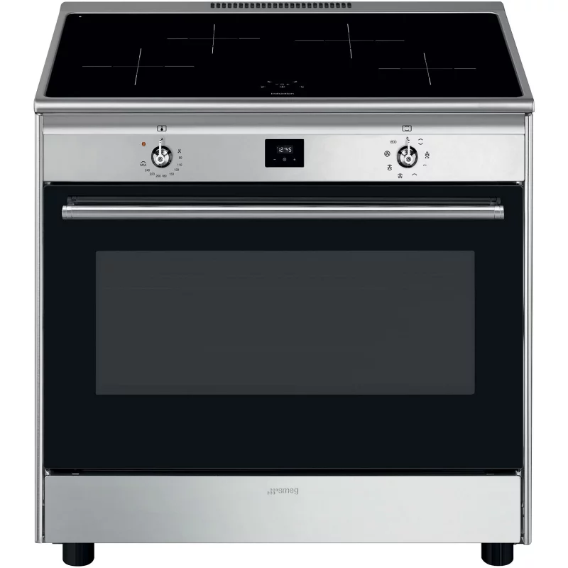 Image : Piano de cuisson induction SMEG CG90CIXT
