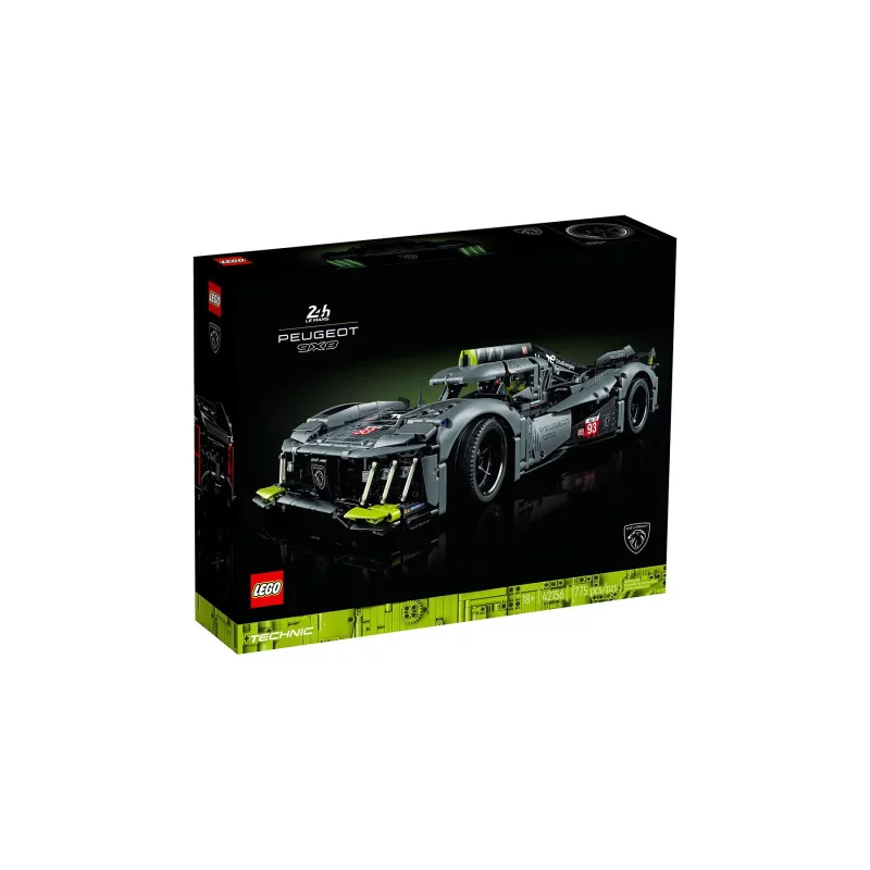 Image : LEGO Technic 42156 Peugeot 9x8 24h Le Mans Hybrid Hypercar