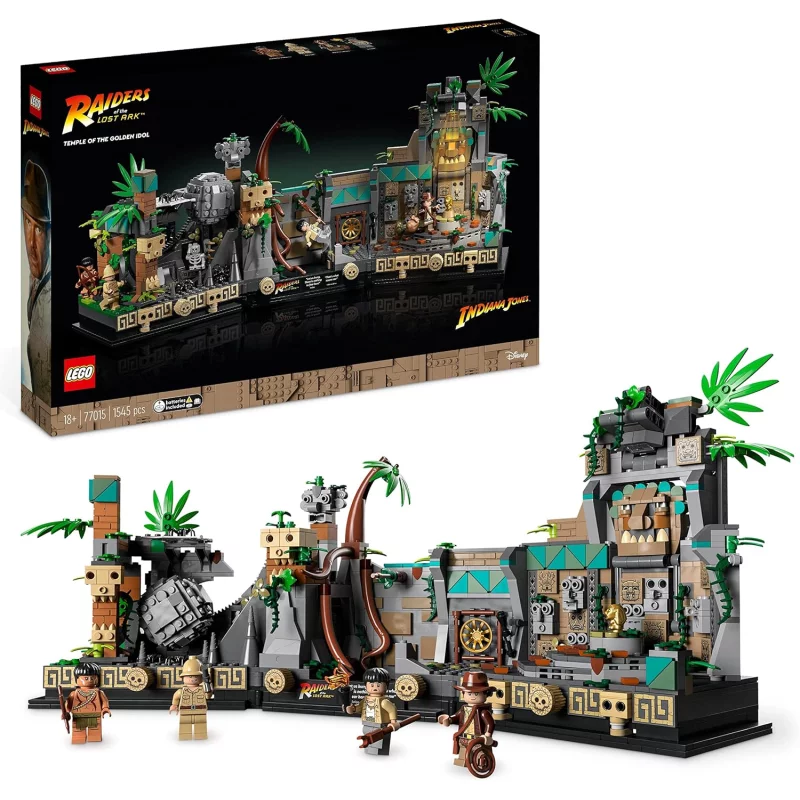 Image : LEGO Indiana Jones 77015 Le temple de l’idole en or