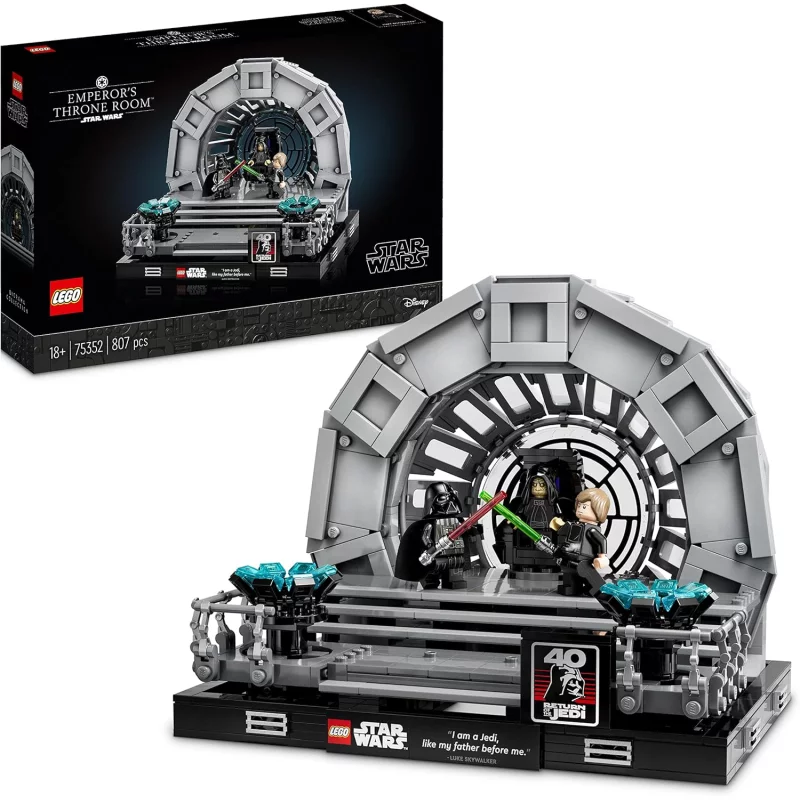 Image : LEGO 75352 Star Wars Diorama de la Salle du Trone de l'Empereur