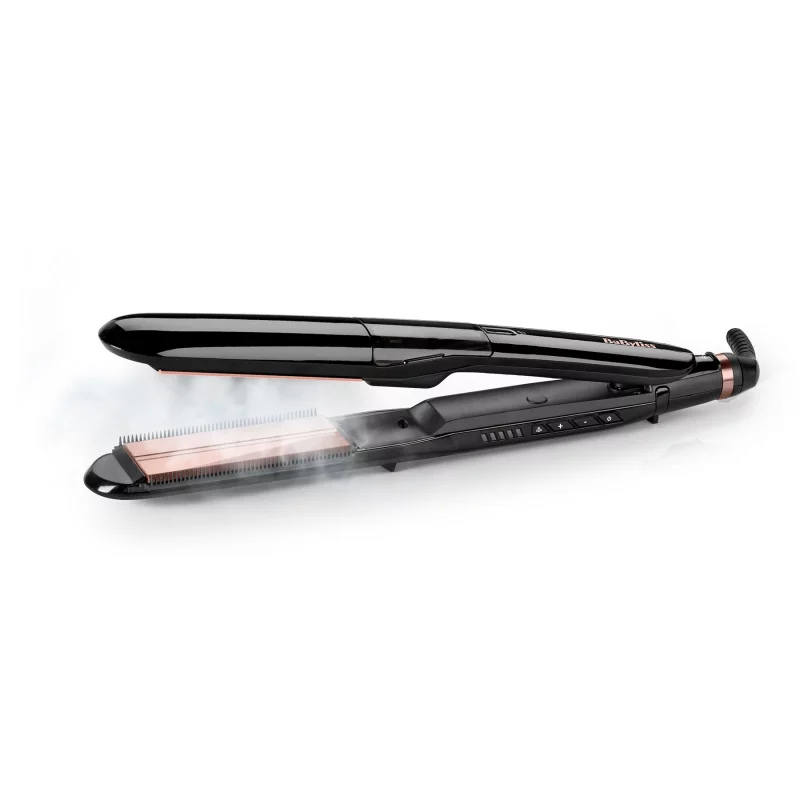 Image : Lisseur vapeur BABYLISS Steam Tourmalin ST493E