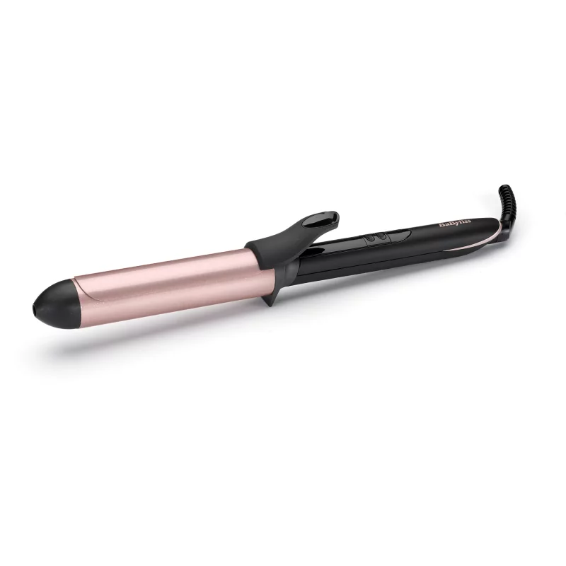 Image : Fer a boucler BABYLISS C452E rose quartz 32MM tong