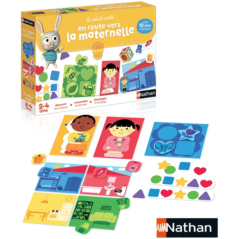 Image : Coffret educatif Nathan En route vers la maternelle 31422