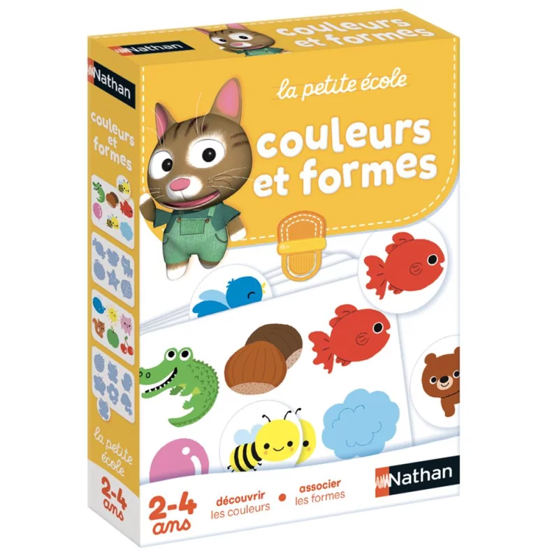 Image : Jeu Nathan Couleurs et Formes 31402