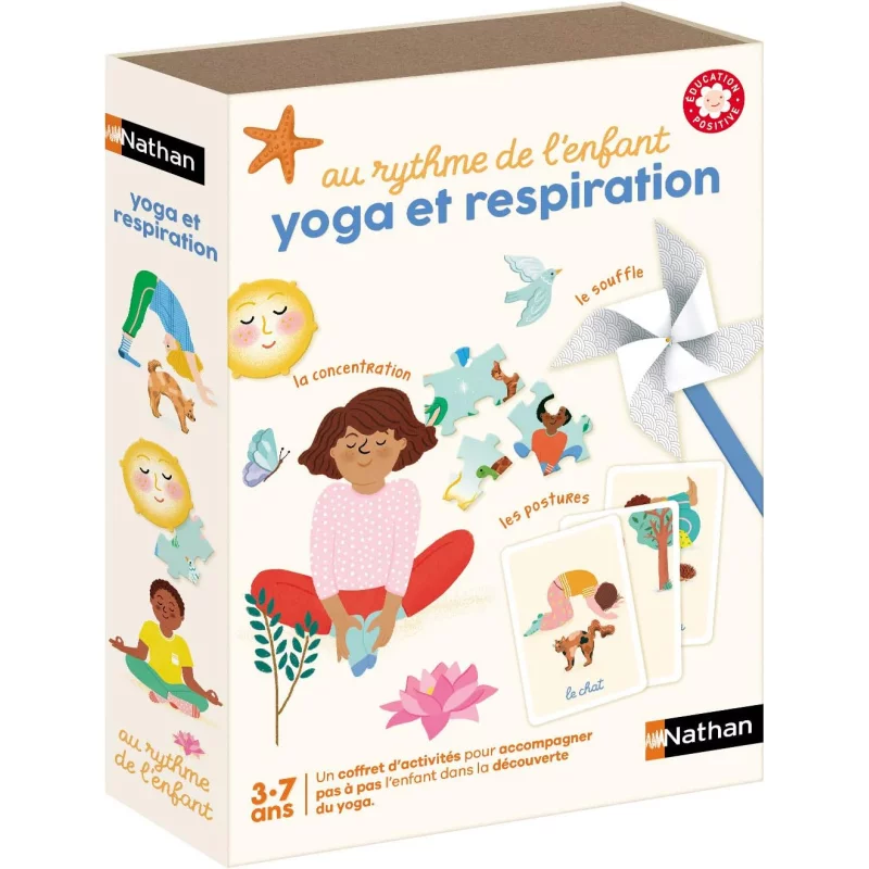 Image : Jeu Nathan Au rythme de l'enfant Concentration et yoga 31166