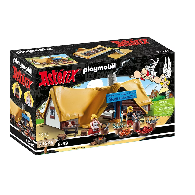 Image : Playmobil Asterix 71266 Hutte d'Ordralfabetix
