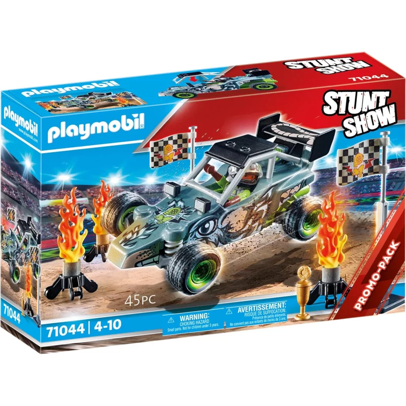 Image : Playmobil Stuntshow 71044 Cascadeur et buggy