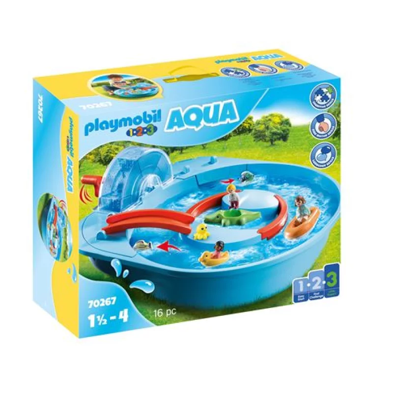 Image : PLAYMOBIL 1.2.3 Cours d'eau joyeux 70267