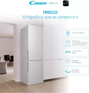 Image : Réfrigérateurs CANDY CCE3T620FS