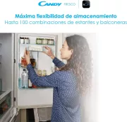 Image : Réfrigérateurs CANDY CCE3T620FS