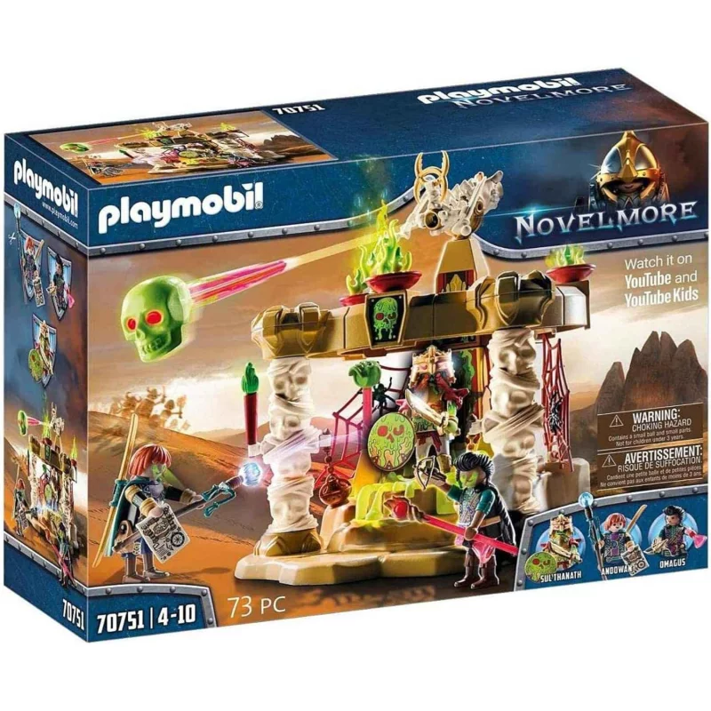 Image : Playmobil 70751 Sal'ahari Sands - Temple des Squelettes