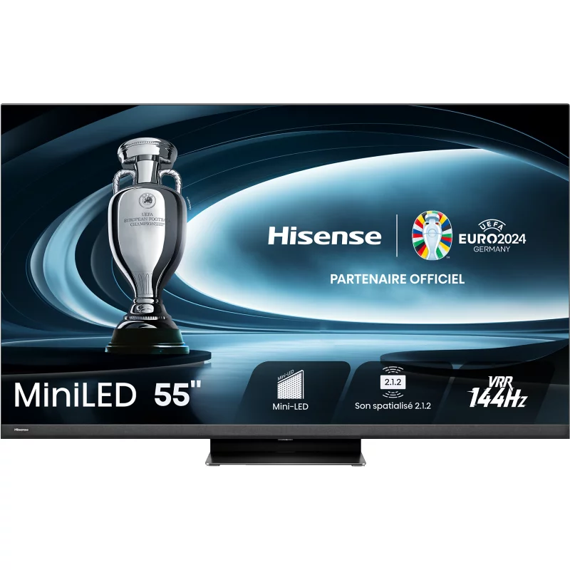 Image : TV HISENSE MiniLED 55' 55U8KQ 2023