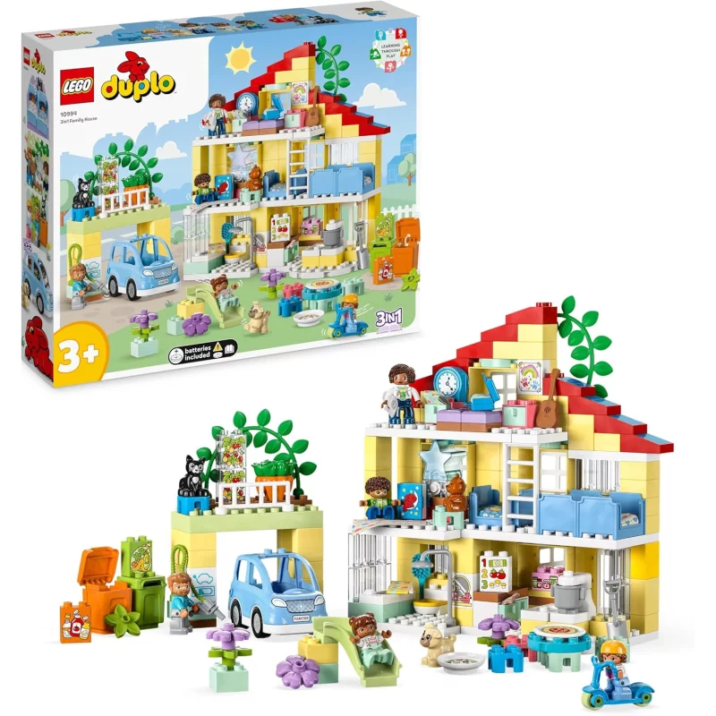 Image : LEGO 10994 Duplo Ma Ville La Maison Familiale 3-en-1
