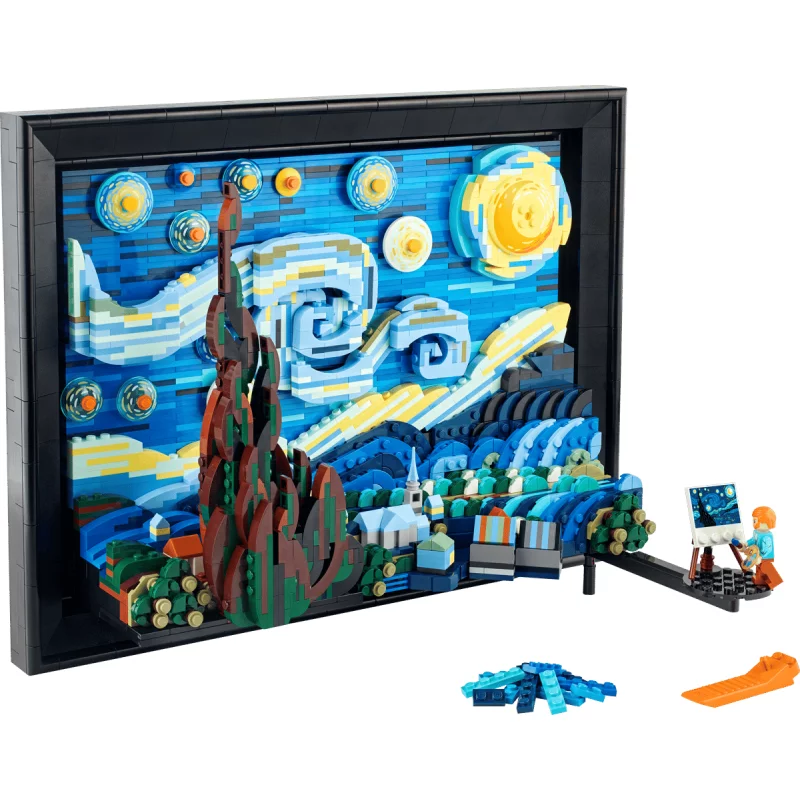 Image : LEGO Ideas 21333 Vincent Van Gogh - La Nuit etoilee