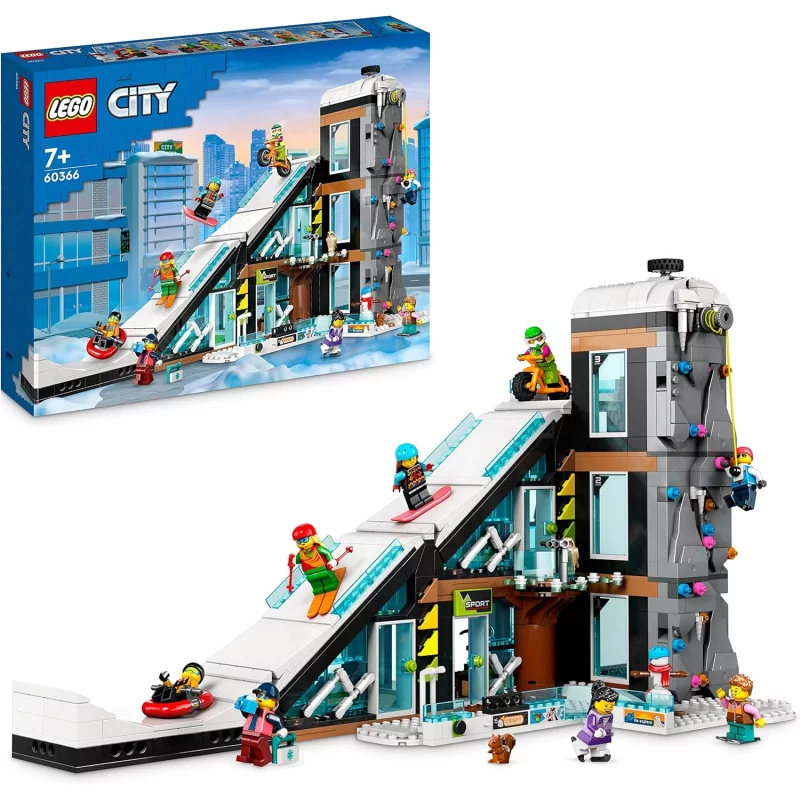 Image : LEGO 60366 City Le Complexe de Ski et d'Escalade