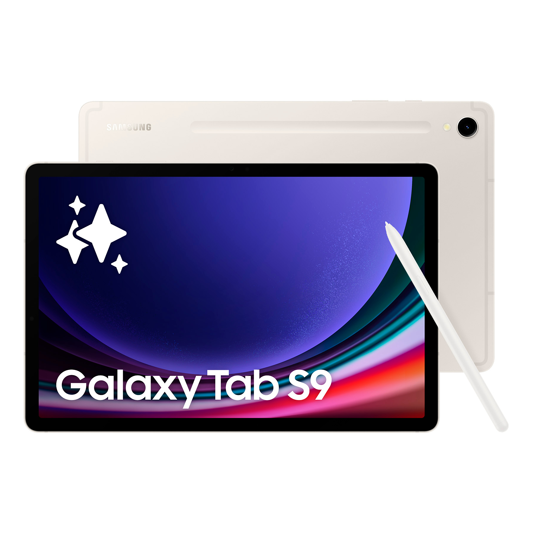 Image : Tablette SAMSUNG Galaxy Tab S9 11 Wifi 128Go Creme