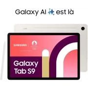 Image : Tablette SAMSUNG Galaxy Tab S9 11 Wifi 128Go Creme