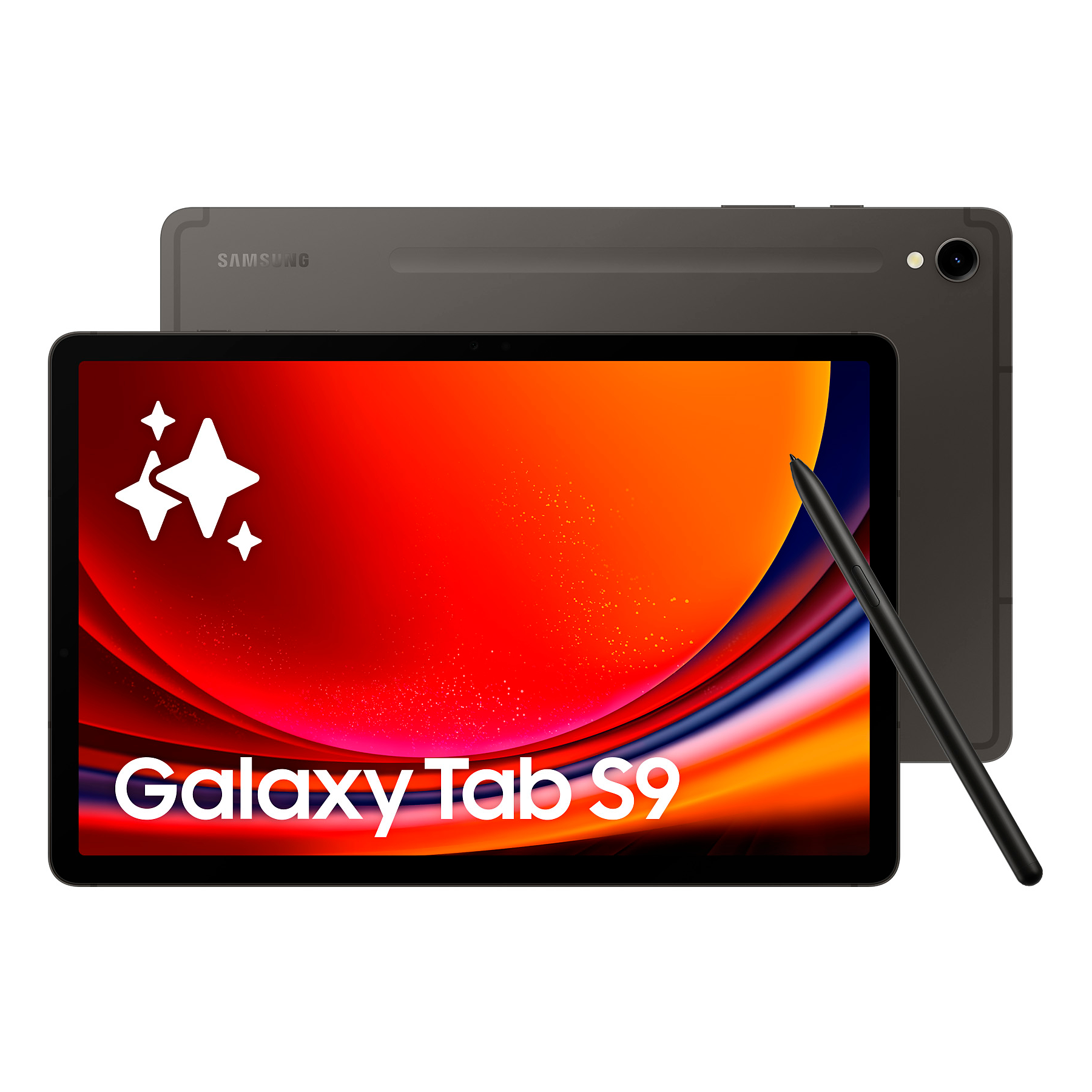 Image : Tablette SAMSUNG Galaxy Tab S9 11 Wifi 256Go Gris